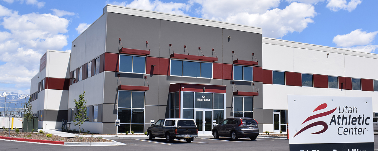 Commercial athletic facility, Utah Athletic Center, built by Center Point