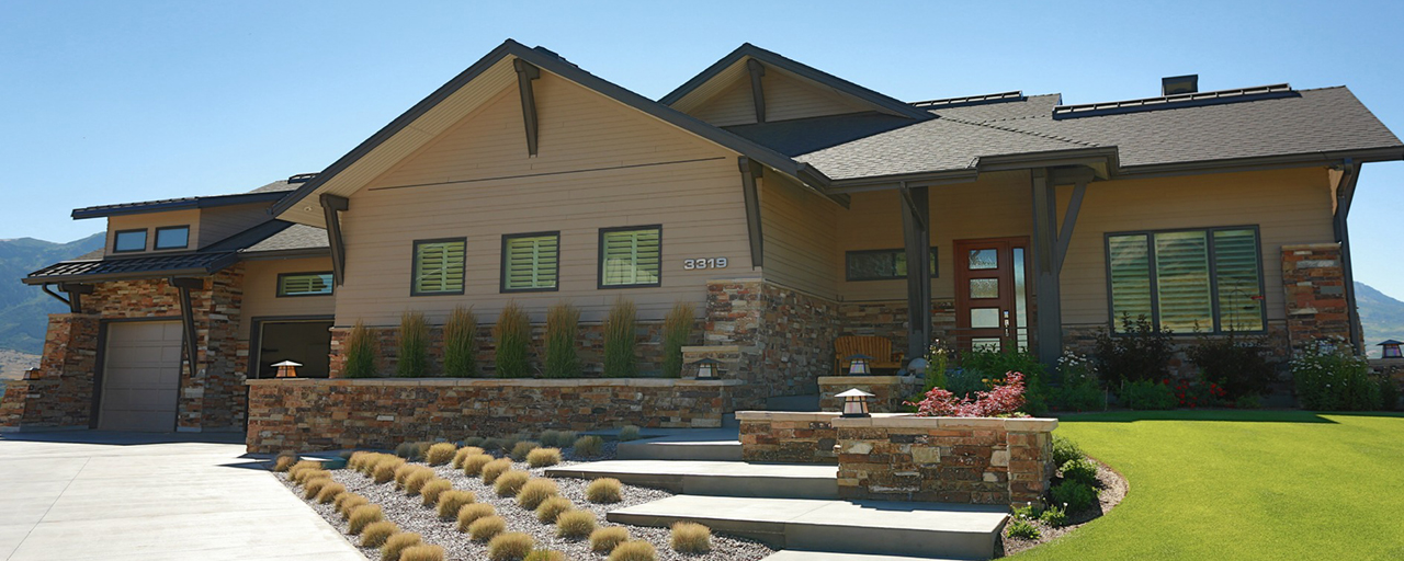 custom home built by Center Point Construction