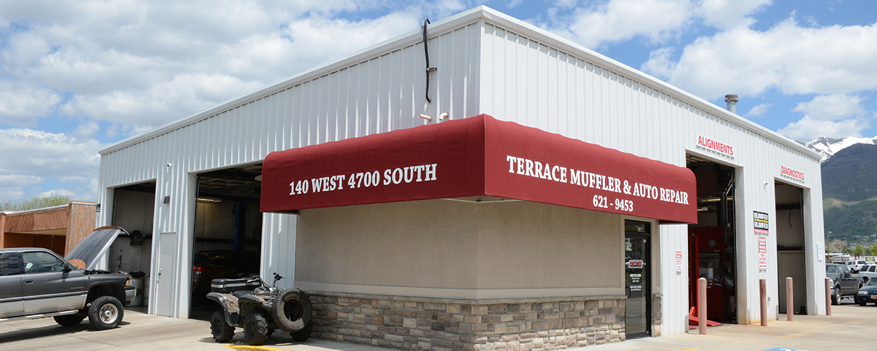 auto repair shop addition built by Center Point Construction