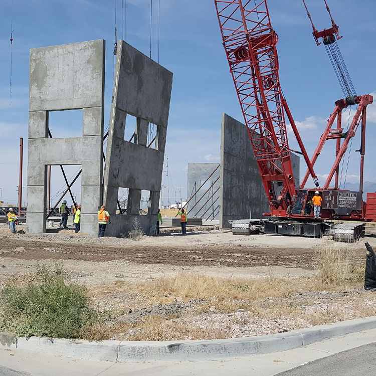 Concrete Tilt Up for Utah Athletic Center