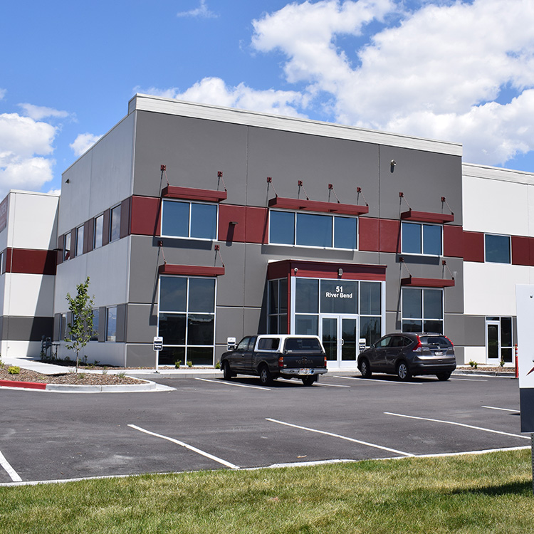 Finished product of Utah Athletic Center built by Center Point Construction