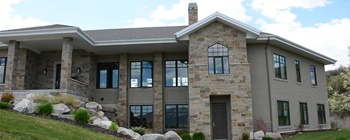 custom home built by Center Point Construction