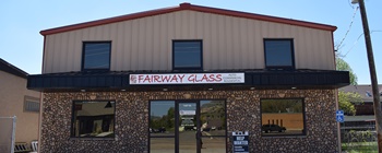 exterior of fairway glass building built by Center Point